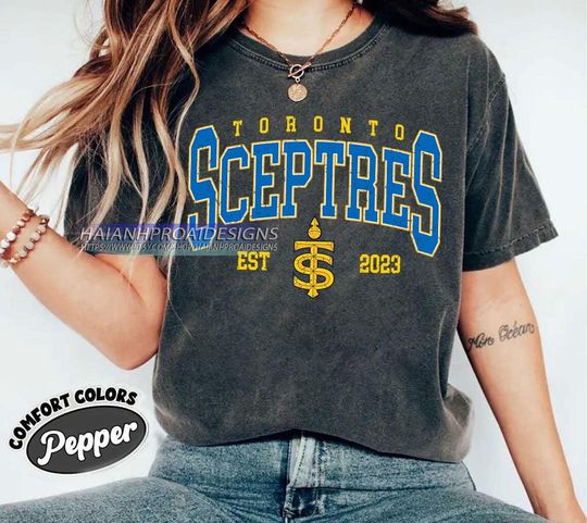 Discover Toronto Sceptres Shirt, Hockey Tee, Retro Hockey Fan Shirt for Game Day