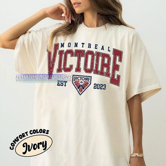Discover Montreal Victoire Hockey Vintage Shirt, Hockey Tee, Retro Hockey Fan Shirt for Game Day