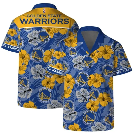 Golden State Basketball Team Wariiorss Hawaiian Shirt Button Down Unisex Adults