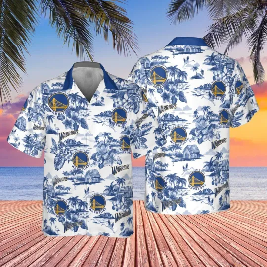 Golden State Basketball Team Wariiorss Hawaiian Shirt Button Down Unisex Adults
