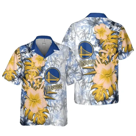 Golden State Basketball Team Wariiorss Hawaiian Shirt Button Down Unisex Adults