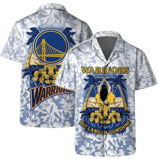 Golden State Basketball Team Wariiorss Hawaiian Shirt Button Down Unisex Adults