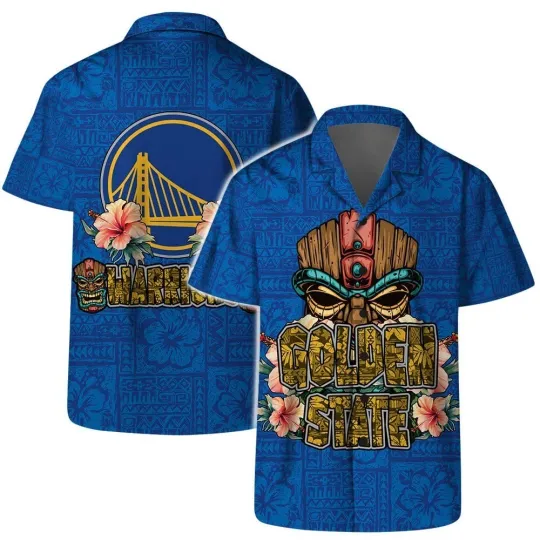 Golden State Basketball Team Wariiorss Hawaiian Shirt Button Down Unisex Adults