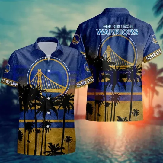 Golden State Basketball Team Wariiorss Hawaiian Shirt Button Down Unisex Adults