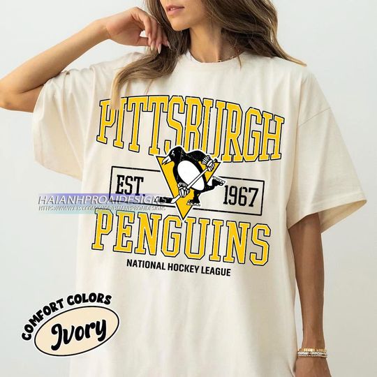 Discover Pittsburgh Penguins Hockey T-Shirt, Gift for Sports Fans, Hockey Fan Shirt