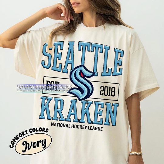 Seattle Kraken Hockey T-Shirt, Gift for Sports Fans, Hockey Fan Shirt