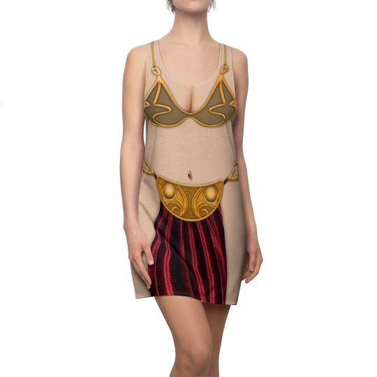 Leia Slave Dress, Star Wars Costume, Princess Dress, Racerback Dress