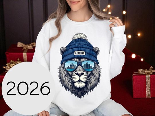 Discover Detroit Football Sweatshirt, Game Day Sweatshirt, Football Team Sweatshirt