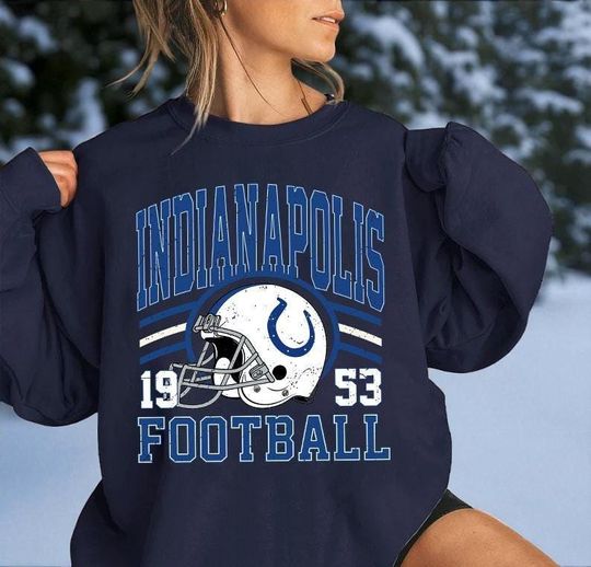 Discover Indianapolis Football Sweatshirt, Game Day Sweatshirt, Football Team Sweatshirt
