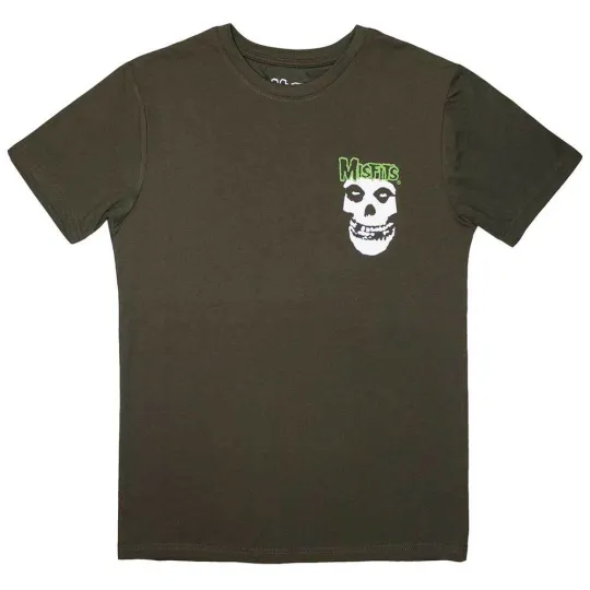 Discover Misfits Unisex T-Shirt Mini Skull & Logo