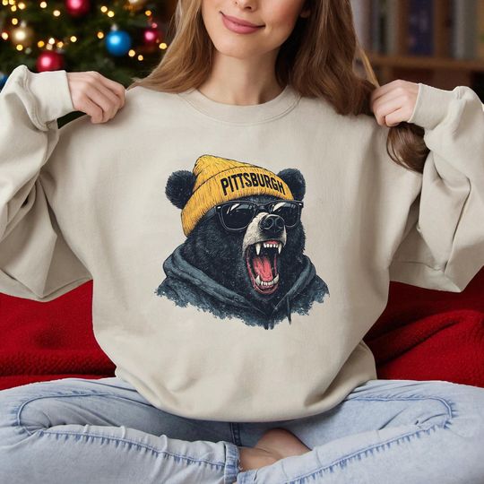 Pittsburgh Football Sweatshirt, Game Day Sweatshirt, Football Team Sweatshirt