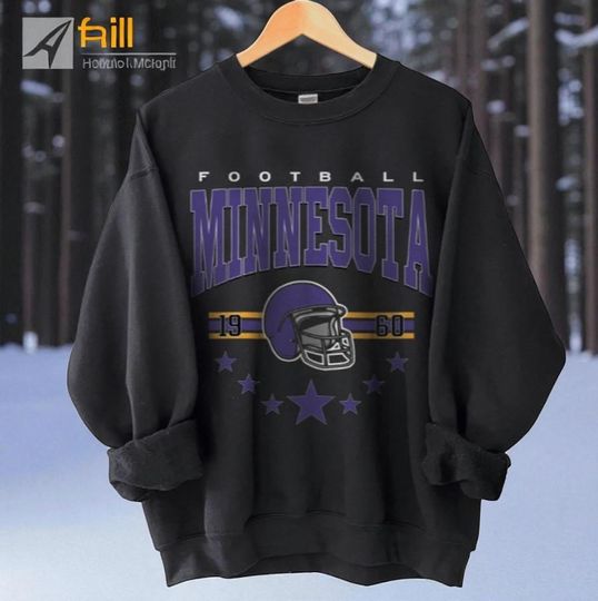 Minnesota Football Sweatshirt, Game Day Sweatshirt, Football Team Sweatshirt