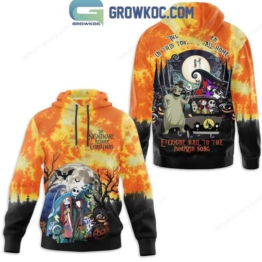 Discover The Nightmare Before Christmas This Is Halloween In This Town Hoodie T-Shirt