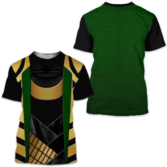 V2 Loki Womens Shirt | Disney Short Sleeve Tee | Disney Cosplay Shirt | Disneyland Trip Outfit For Adult/Kid