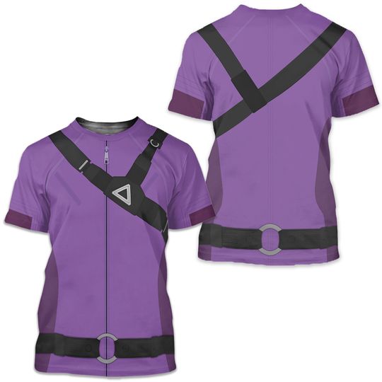 Kate Bishop Hawkeye Hero All-Over Print Costume Lightweight Women's T-Shirt | Hawkeye Sidekick Costume | Kate Bishop Archer Shirt