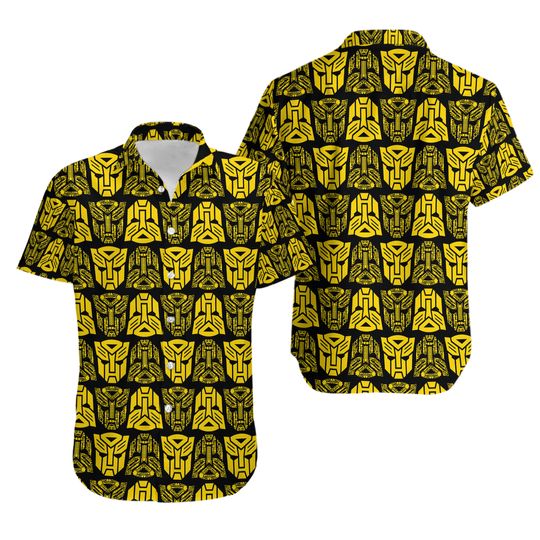 Never Too Old For Transformers Autobots Father's Day Gift Hawaiian Shirt