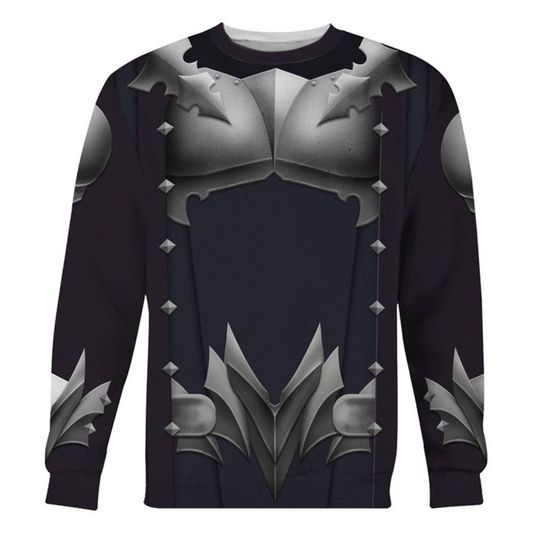 Rogue Halloween Cosplay Ugly Sweatshirt, D&D Dungeons And Dragons All Over Print, DnD Rogue Halloween Outfit Costume, Board Game Sweater