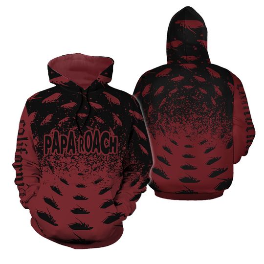 Papa Roach INFESTED California Hoodie 3d - all printed  hot 2025