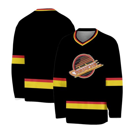 Vintage 80's / 90's Vancouver Canucks / CCM Maska / Hockey Jersey