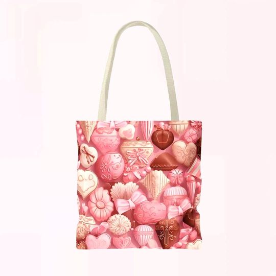 Discover Valentines Chocolates Tote Bag