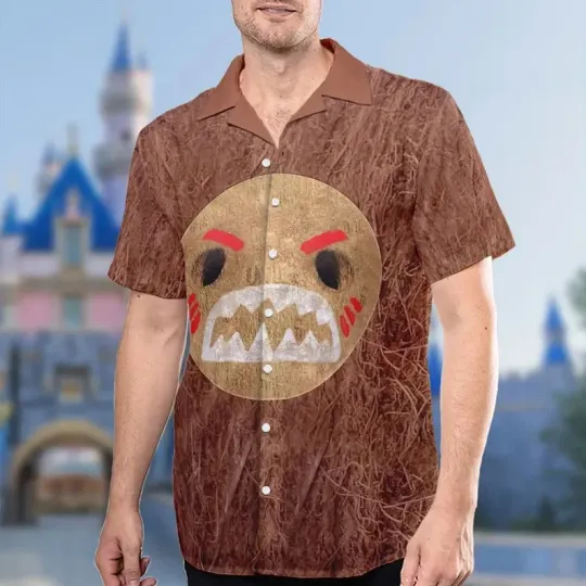 Discover Disney Moana Kakamora Cosplay Halloween Hawaiian Shirt