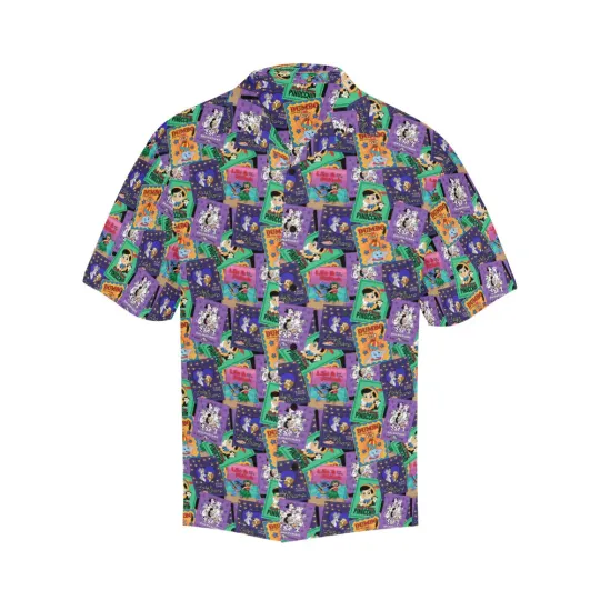 Discover Disney Classic Posters Retro Hawaiian Shirt