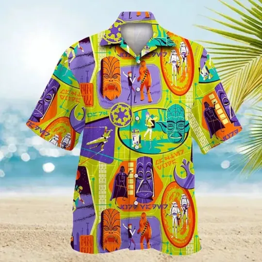 Discover Disney Tiki 02 Hawaiian Shirt