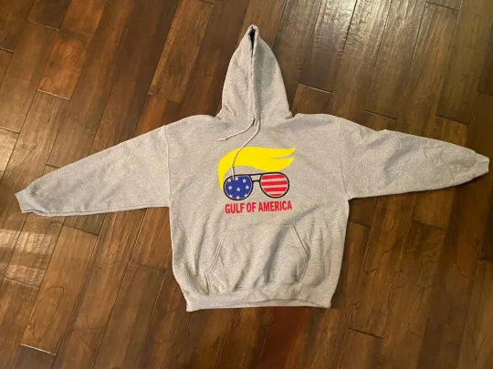 Discover Trump Hoodie - Gulf Of America
