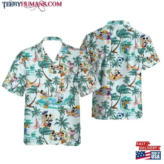 Discover Disney World Hawaiian Shirt Mickey And Friends