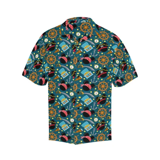Discover Disney Mickey Mouse Pirates Yo Ho Yo Ho Hawaiian Shirt