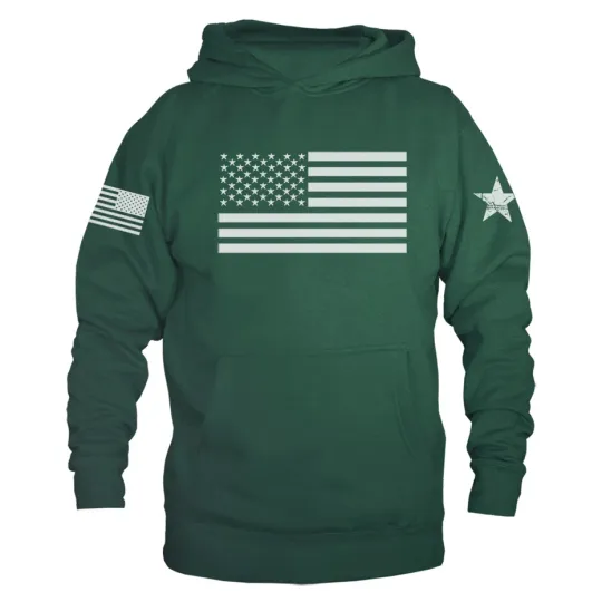 Discover United States of America US Flag American Pride Patriot USA Hoodie