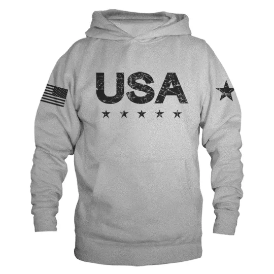 Discover United States of America US Flag American Pride Patriot USA Hoodie