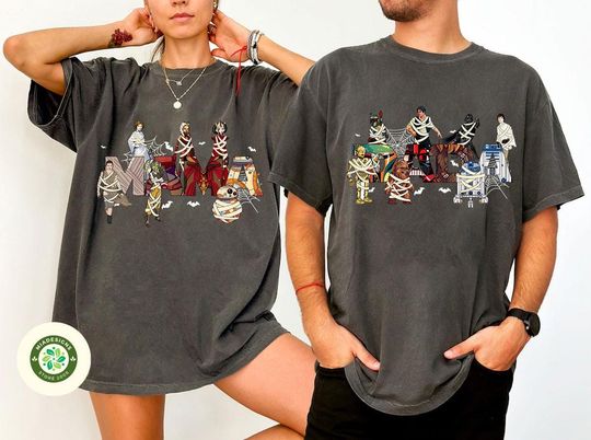 Discover Star Wars Dad Mom Halloween shirts, Disney Star Wars Family shirt, Disney Halloween shirt, Halloween Matching Tee