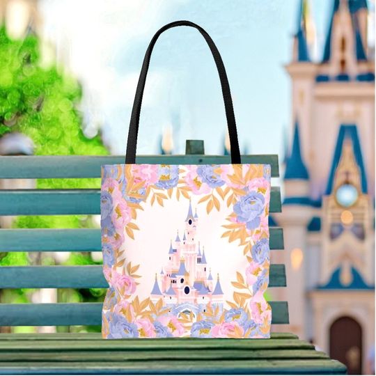 Discover Happiest Place Tote Bag, Disney Tote Bag Gift