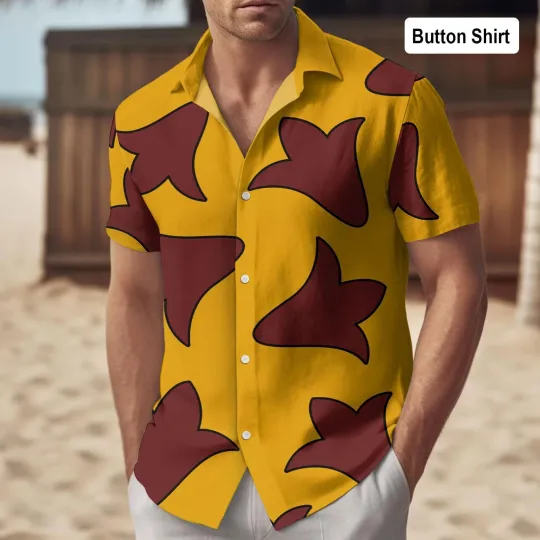 Discover Disney Jumba Jookiba Cosplay Costume Halloween Lilo & Stitch Hawaiian Shirt