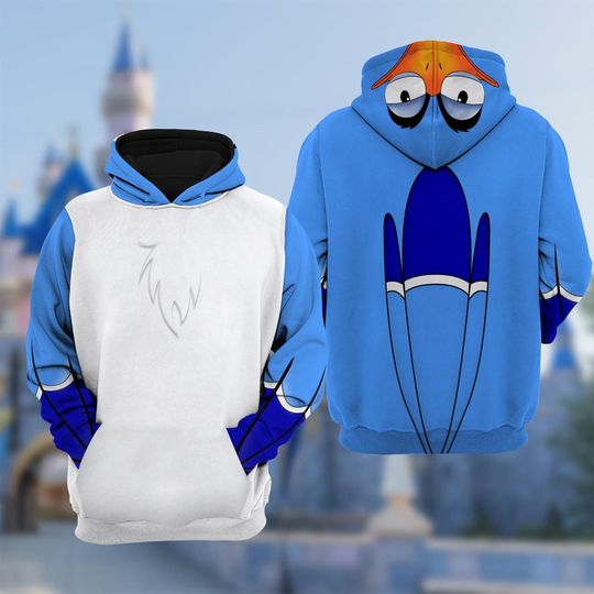 Discover Disney Zazu Hornbill Costume Hoodie, Zazu Lion King Cosplay Costume Shirt, The Lion King Cosplay Tee, Halloween All Over Print Tee