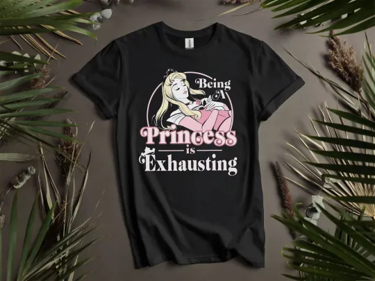 Discover Vintage Disney Sleeping Beauty T-shirt T shirt Men Women Unisex Tshirt K837