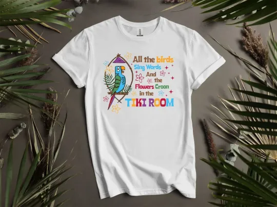 Enchanted Tiki Room All Birds Sing Vintage Hoodie T-Shirt Men Women Unisex