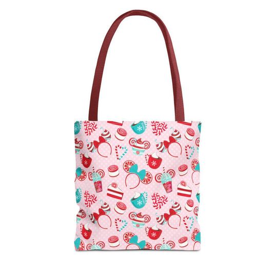 Discover Minnie Snacks Tote Bag, Disney Tote Bag Gift