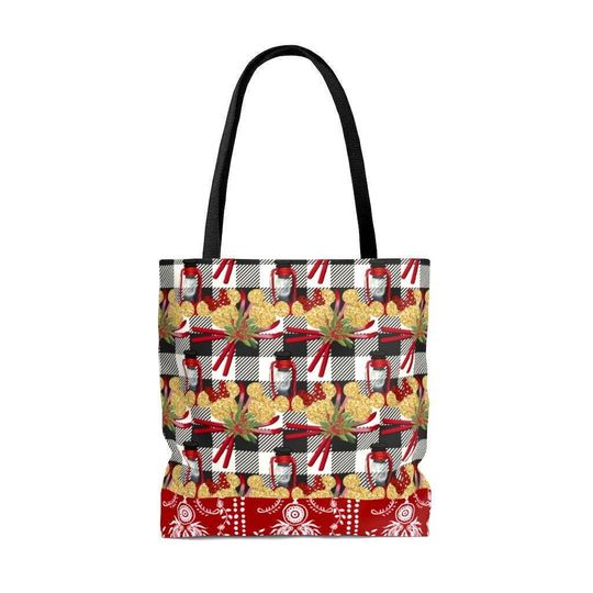 Discover Christmas Mickey Ski Tote Bag, Disney Tote Bag Gift