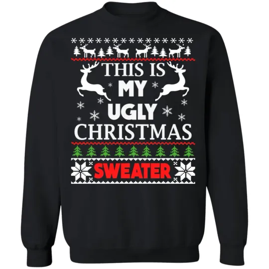 Discover Ugly Christmas Sweater Sweatshirt for Women and Men