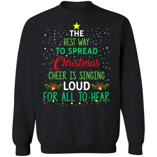 Discover Ugly Christmas Elf Sweater Sweatshirt for Spreading Cheer