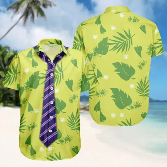 Discover Disney Zootopia Nick Wilde Cosplay Halloween Hawaiiian Shirt