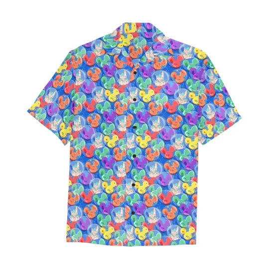 Discover Disney Mickey Balloon Collector Hawaiian Shirt