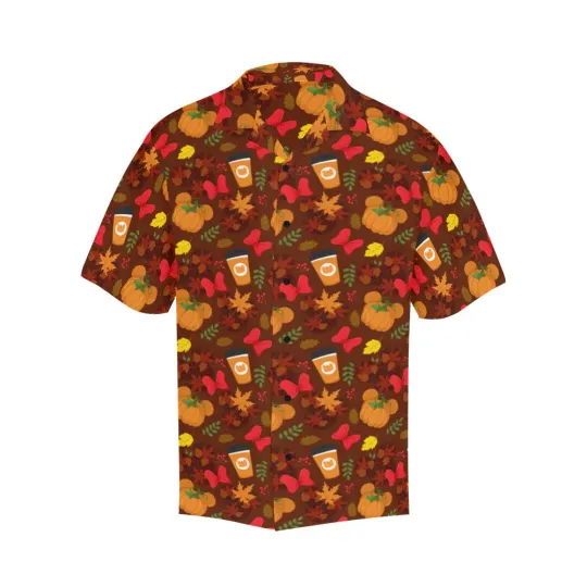 Discover Disney Mickey Fall Pumpkins Halloween Hawaiian Shirt