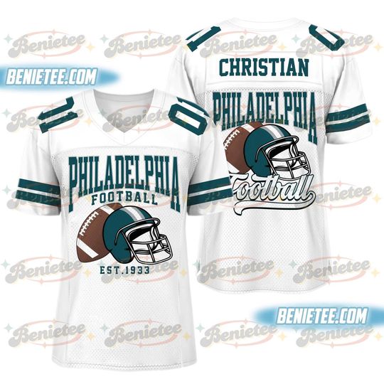 Discover Philadelphia Mesh Football jersey, The Birds Game Day Football Jersey