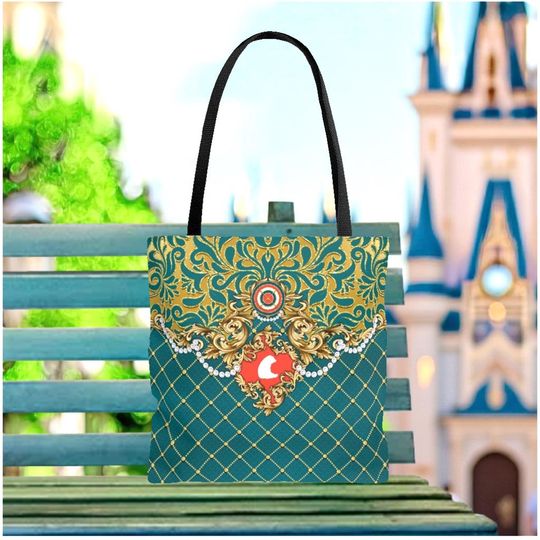 Discover Merida Ornate Tote Bag, Disney Tote Bag Gift