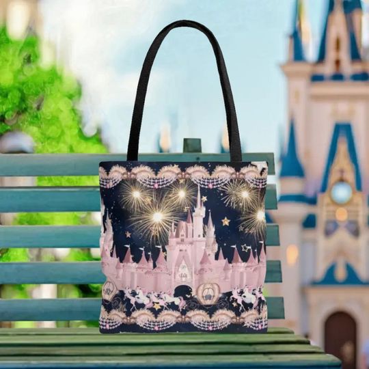 Discover Princess Castle Masquerade Palace Tote Bag, Disney Tote Bag Gift