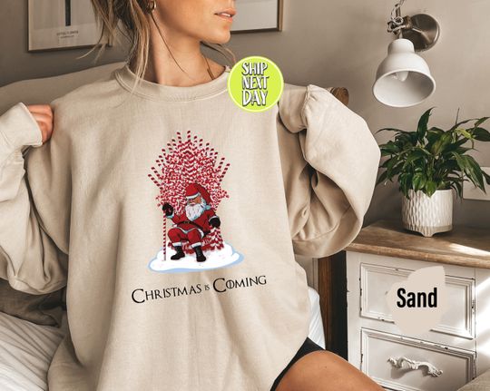 Discover Ugly Christmas Sweatshirt, Vintage Winter Santa Shirt, Funny Christmas Holiday Sweatshirt