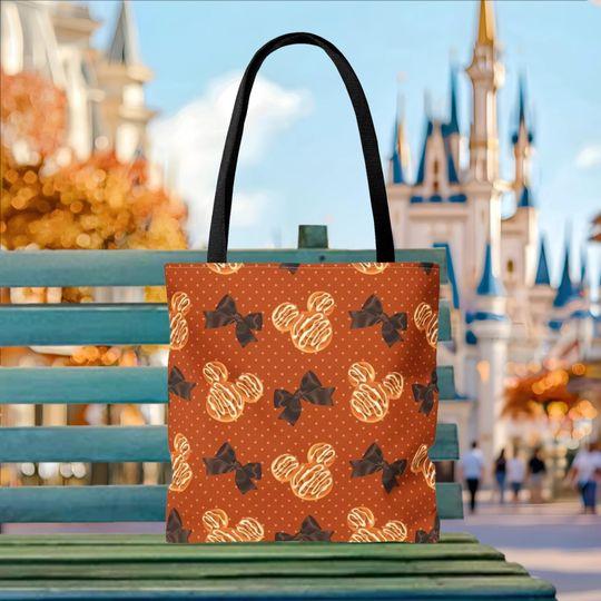 Discover Mickey Cinnamon Rolls Tote Bag, Disney Tote Bag Gift